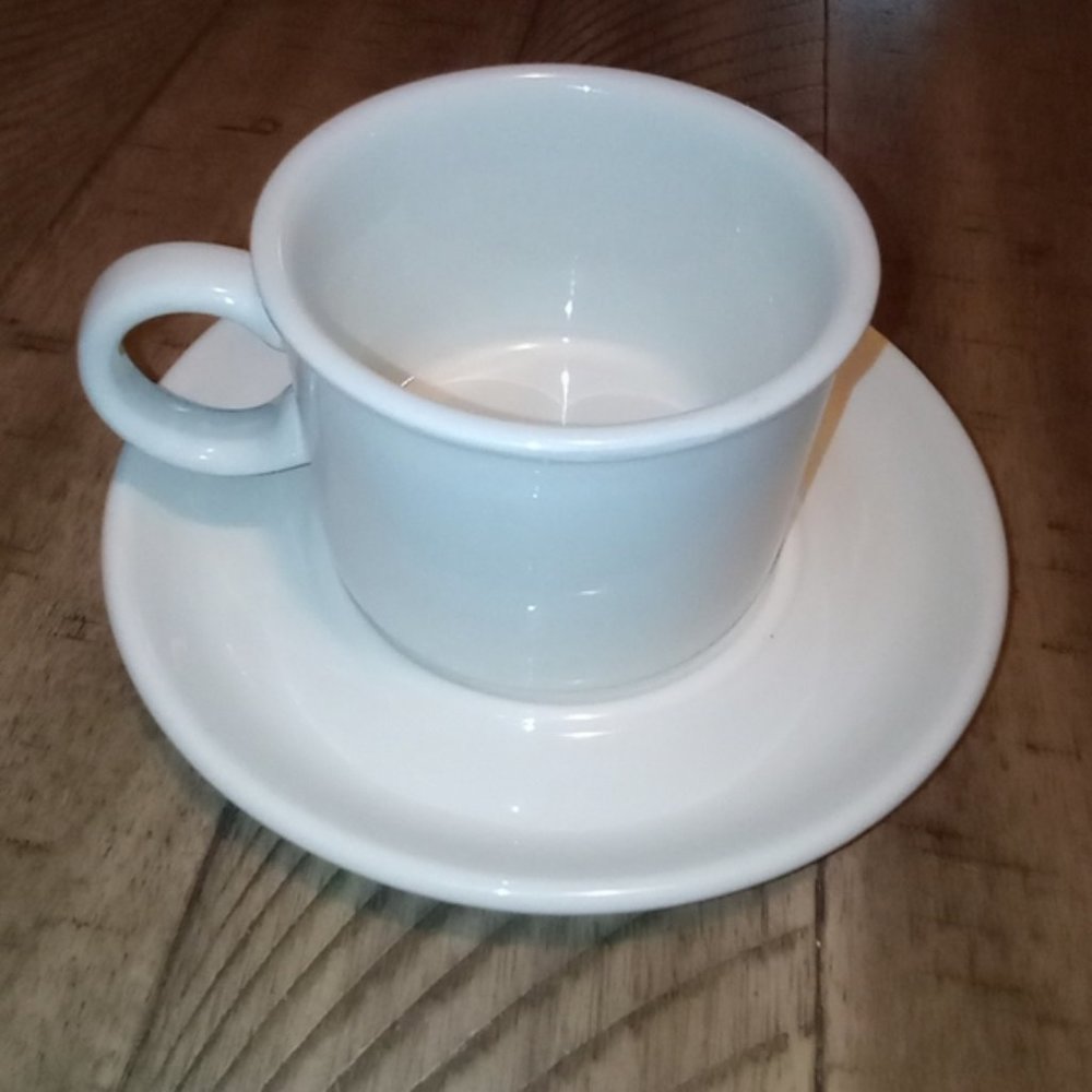 Beautiful Wedgwood Stonehenge England Cup Saucer 1977-1991 Vintage